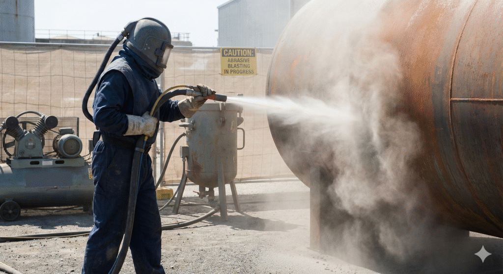 Sandblasting Safety in Industry