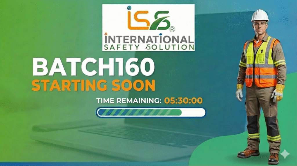 ISS Batch 160 starting soon