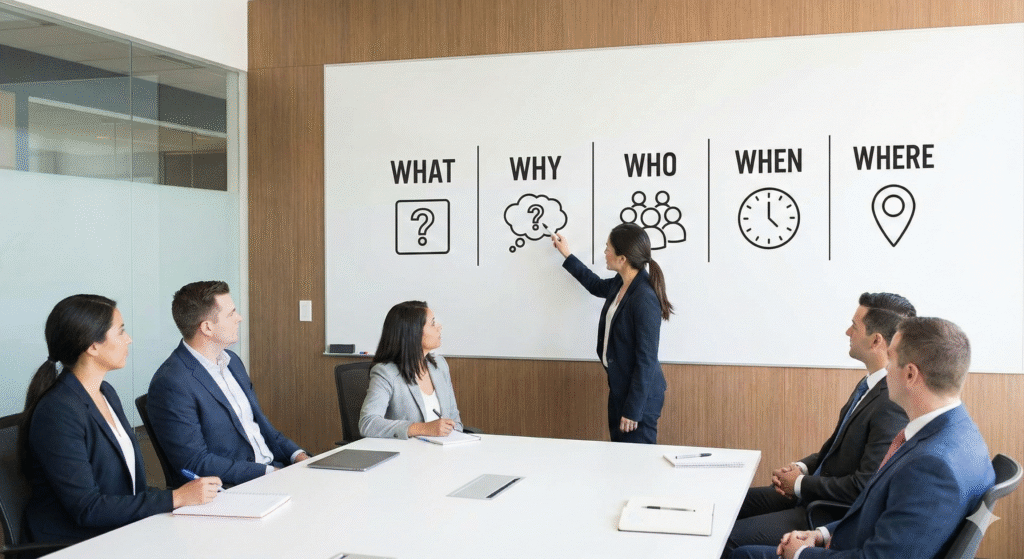 5W1H in Communication The Key to Complete and Effective Communication