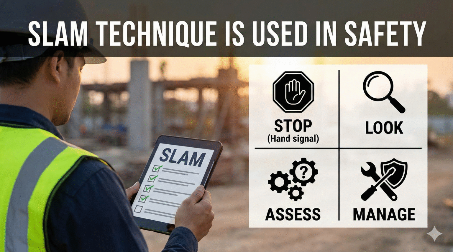 SLAM Technique: A Simple Habit Prevents Serious Incidents