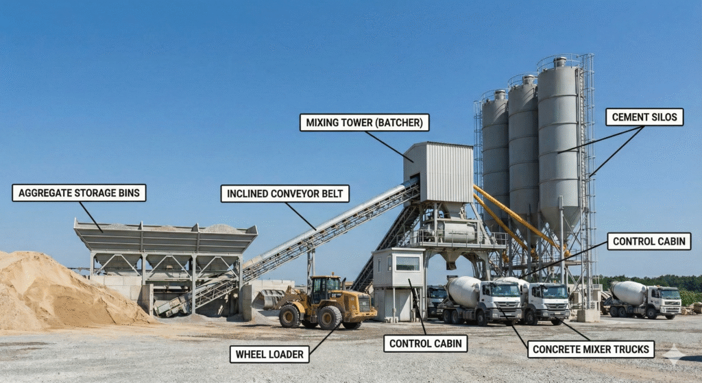 concrete batching plant