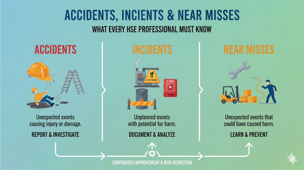 Accidents Incidents Near Misses What Every HSE Professional Must Know