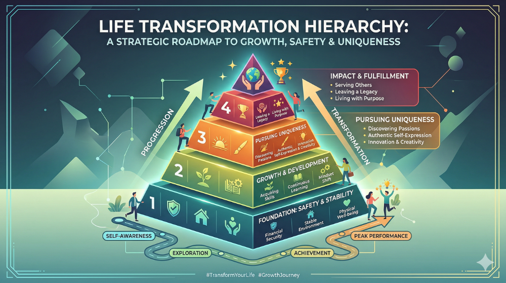 Life Transformation Hierarchy A Strategic Roadmap to Personal Growth Career Success Financial Stability