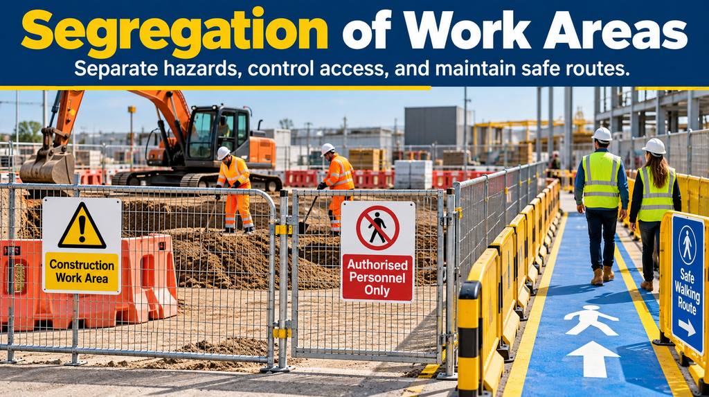 Segregation of Work Areas International Safety Solution Managing the impact of Changes in workplace