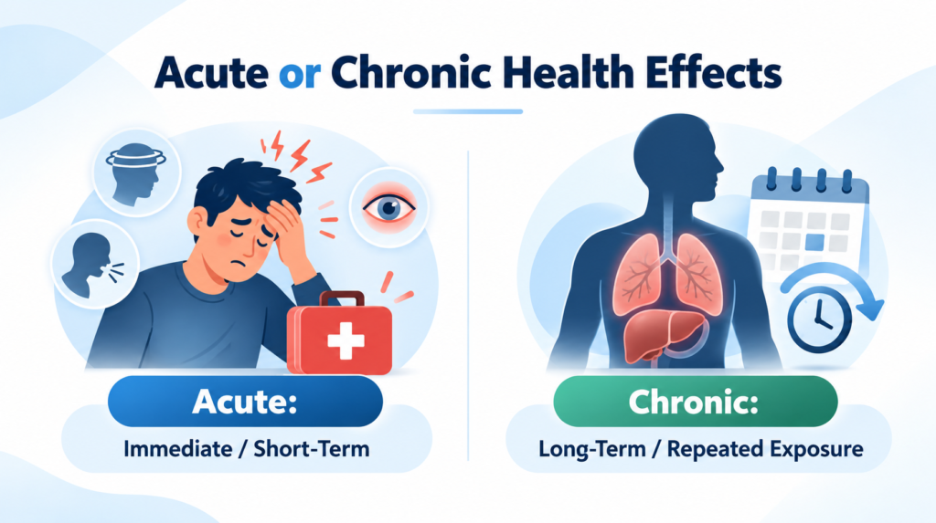 Acute and Chronic Health Effects